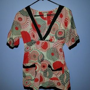 Op art tunic